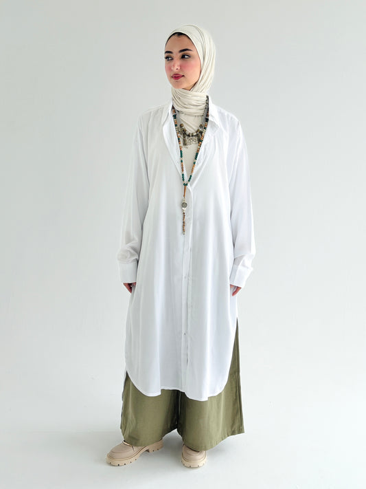 All season white shirt