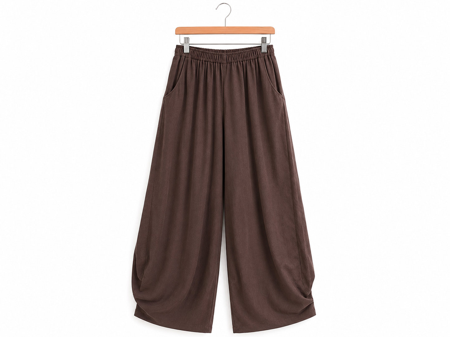 Brown Balloon Pants