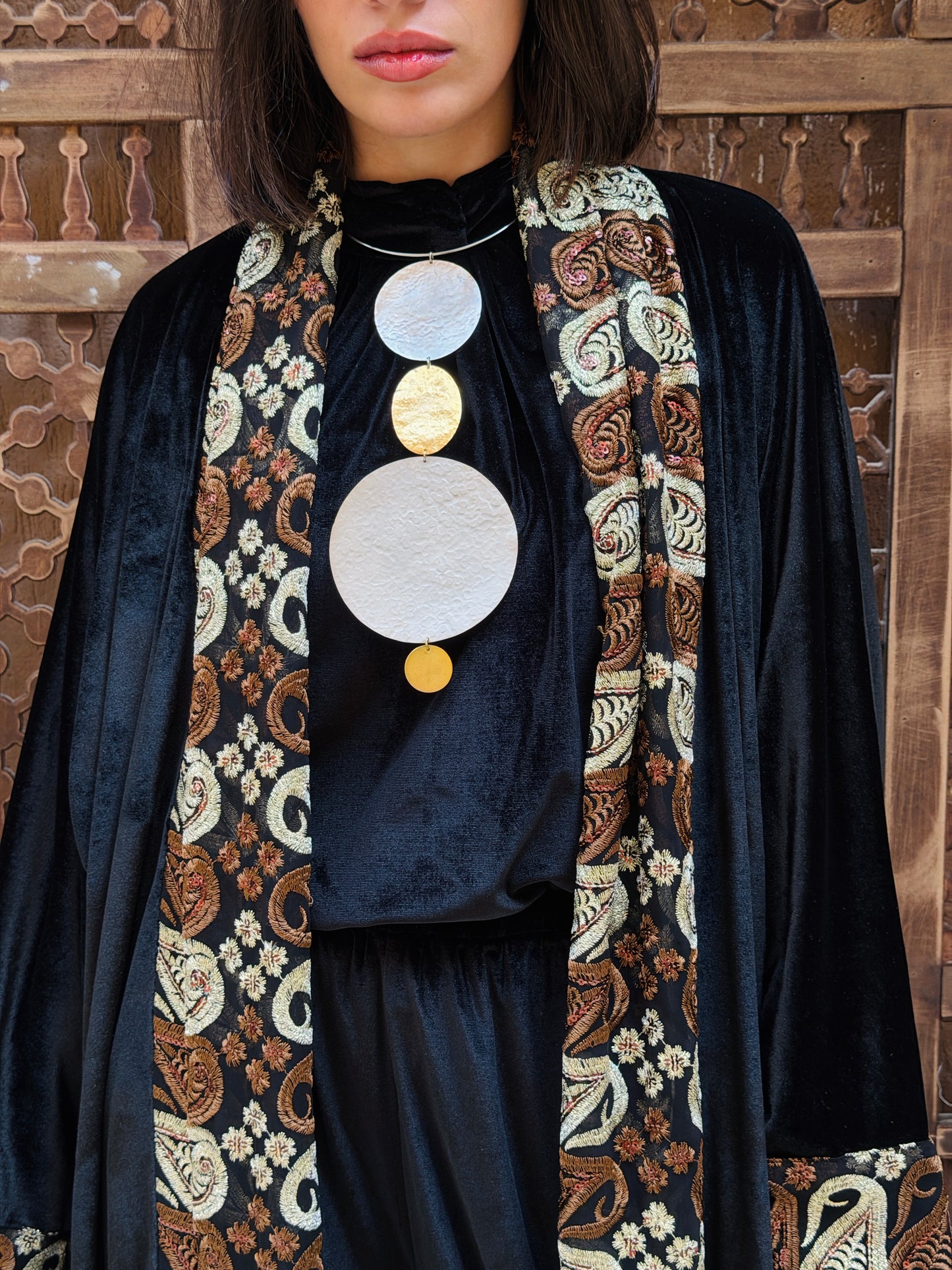 Velvet embroidery Kaftan سَلَام — Salam