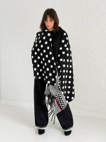 Polka Dots Long scarf