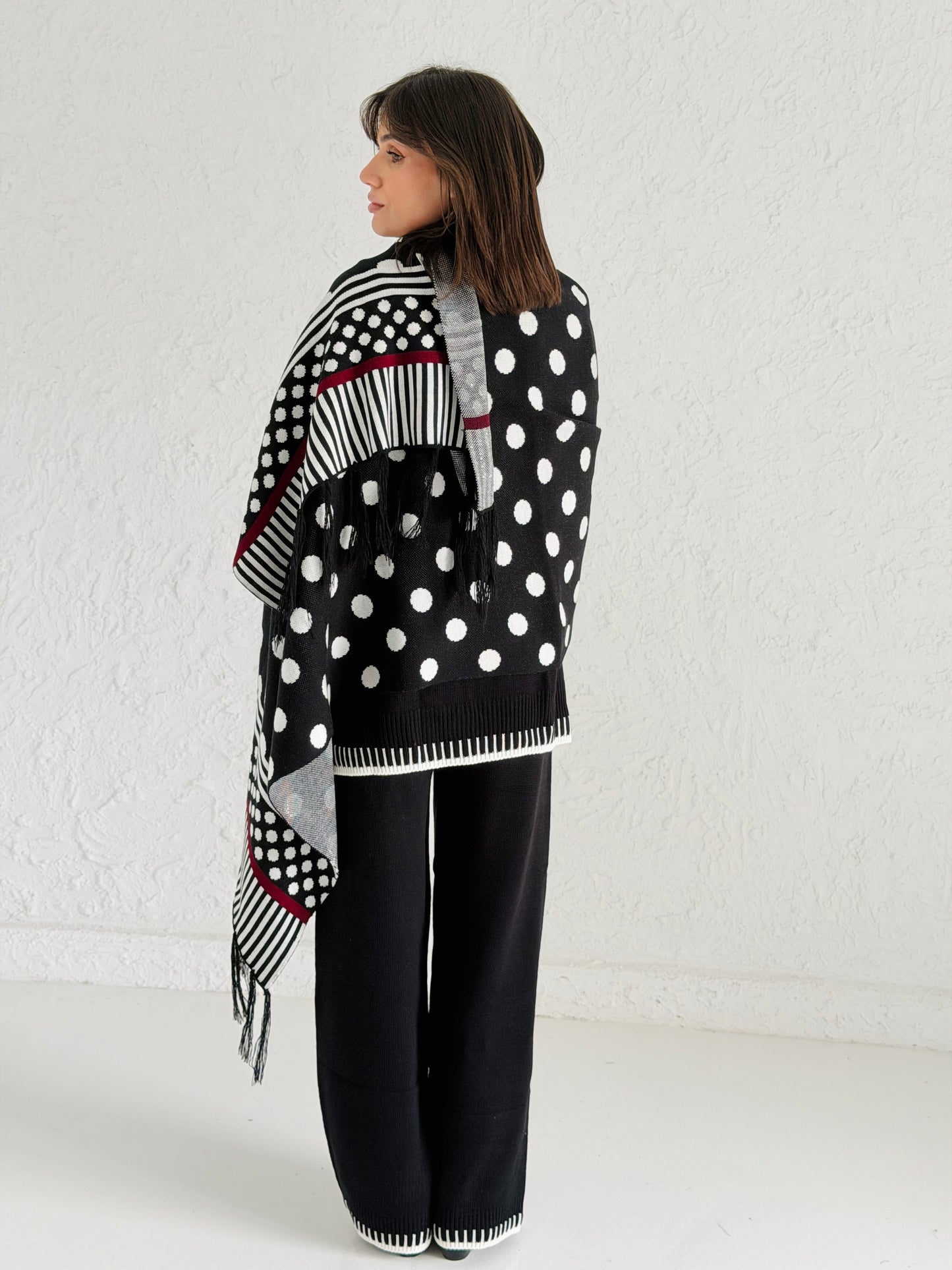 Polka Dots Long scarf