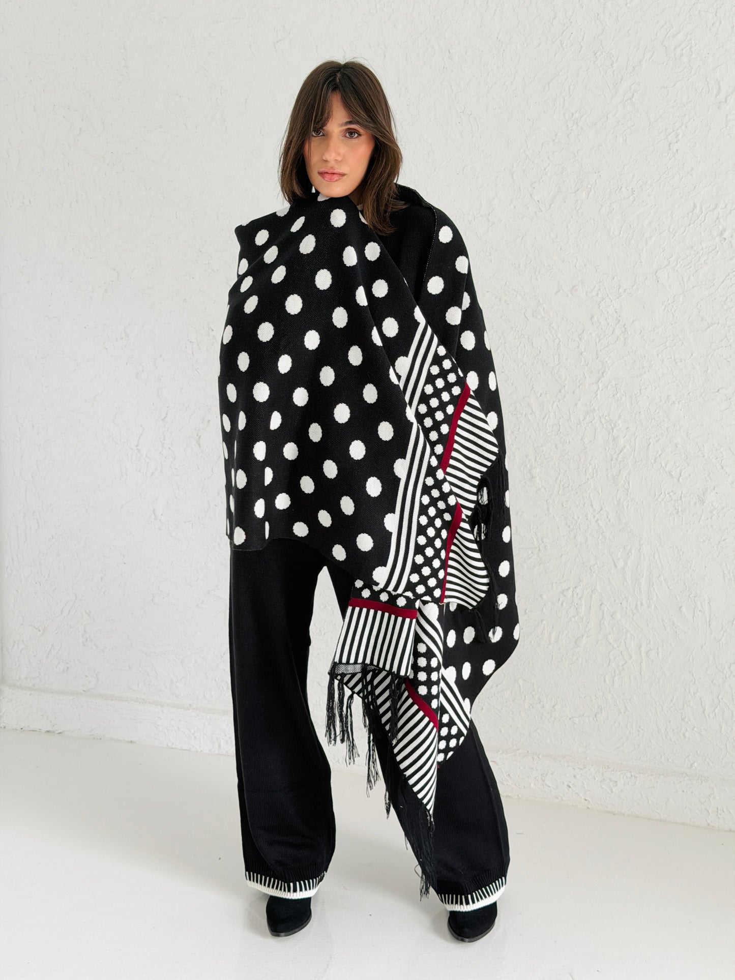 Polka Dots Long scarf