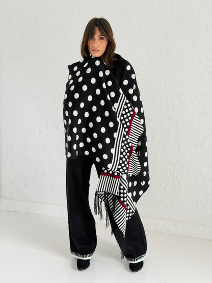 Polka Dots Long scarf