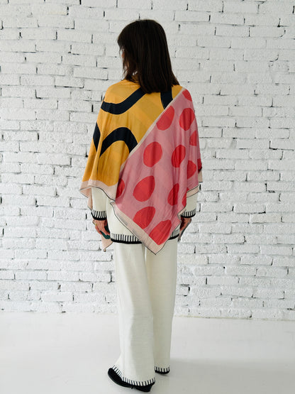 Paradise Double Face Wool Scarf