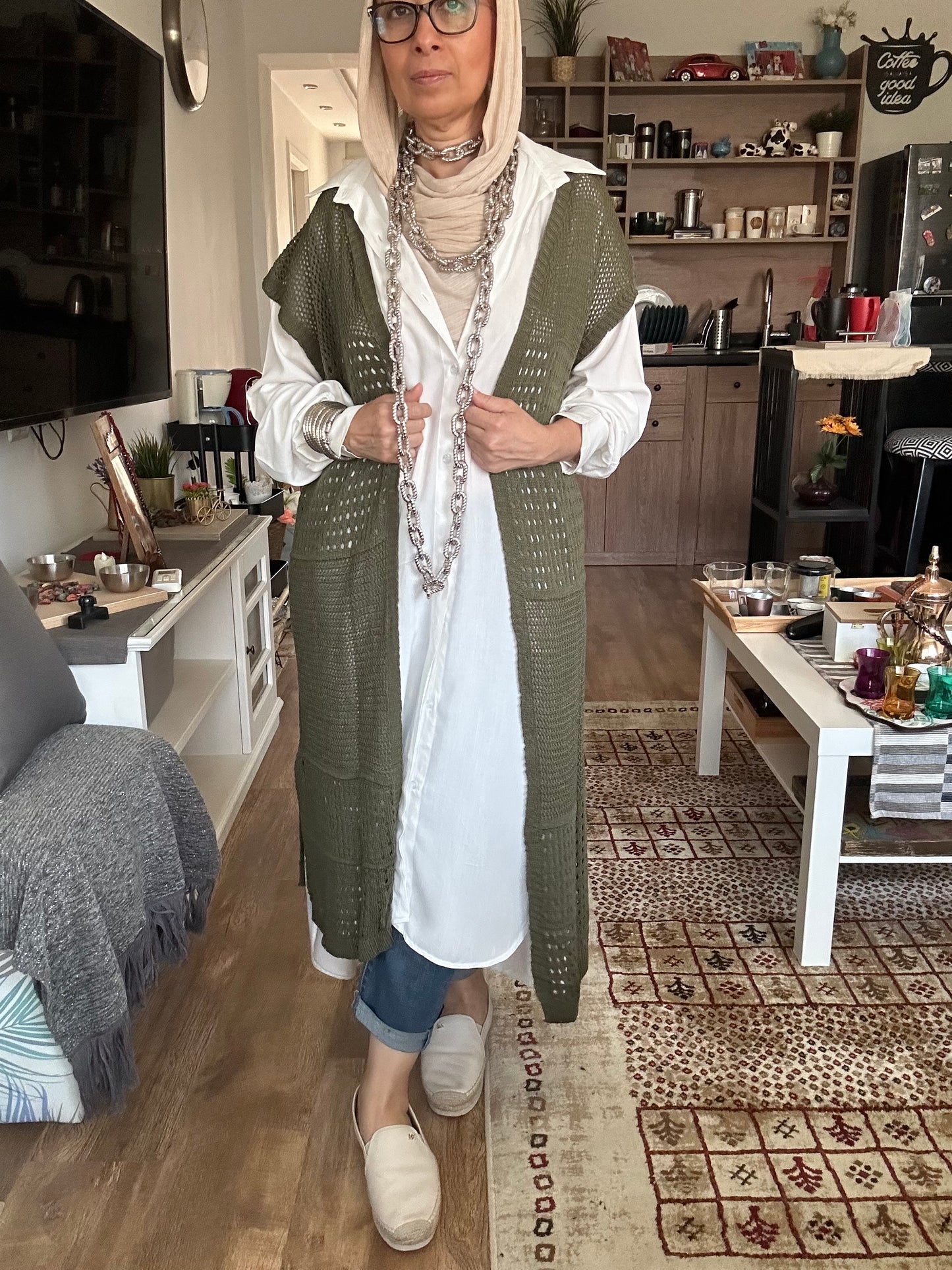 Porto Cotton Summer Vest