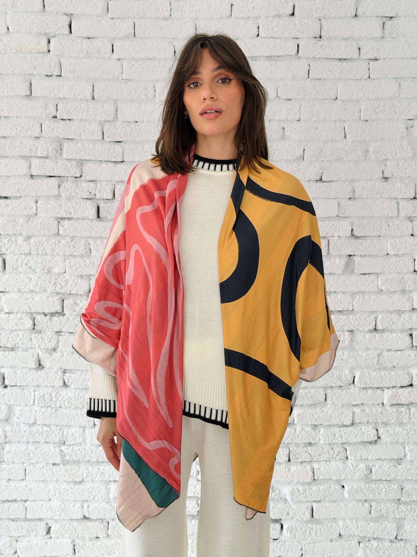 Paradise Double Face Wool Scarf