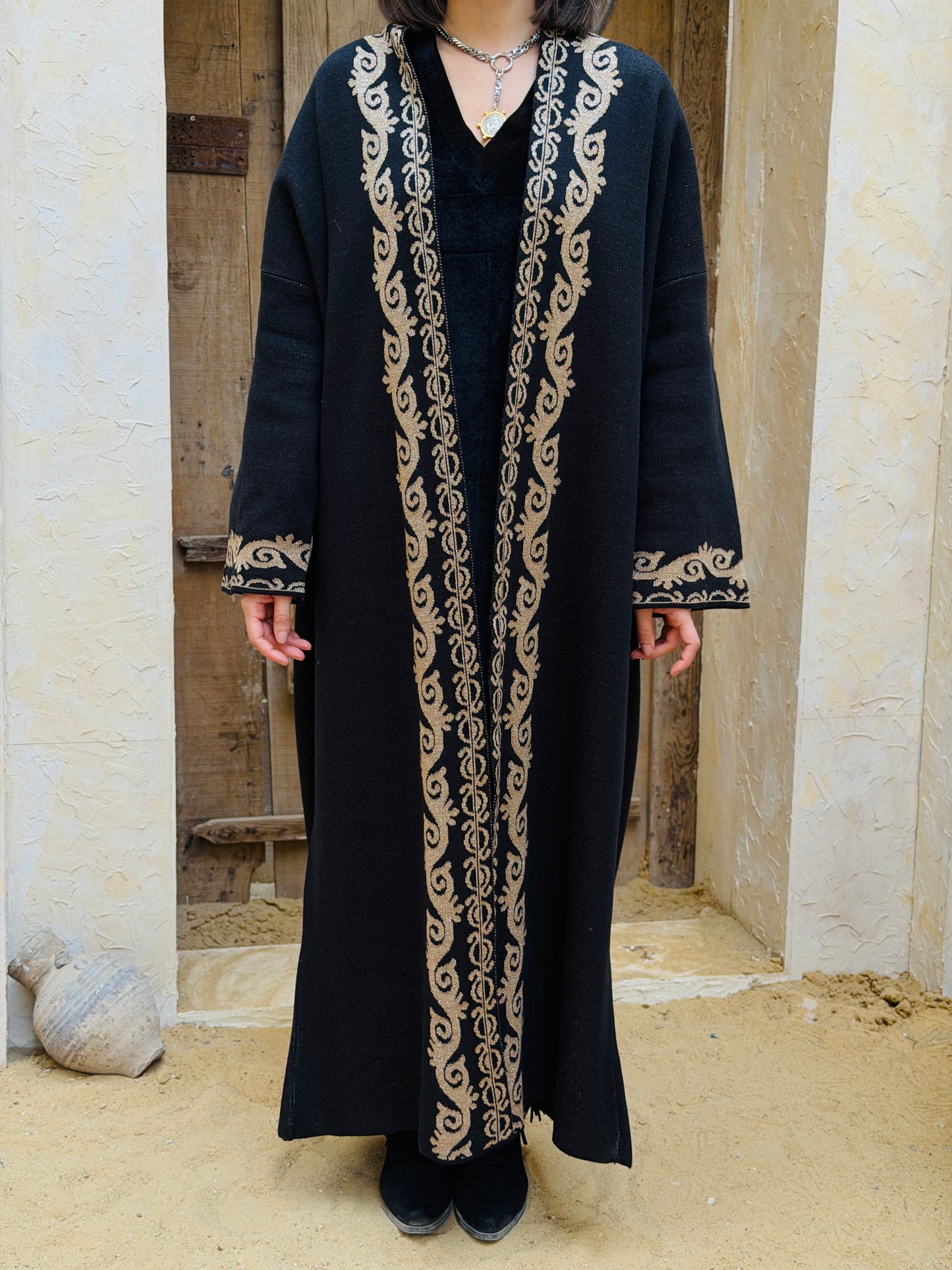 Sultana — سُلْطانة
Shimmering Knit Kaftan