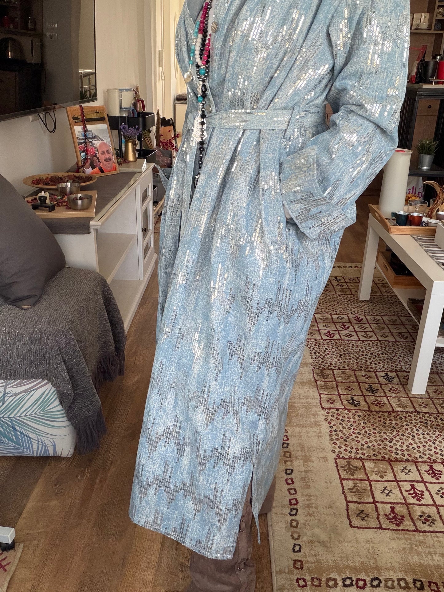 Sparky Denim Dress