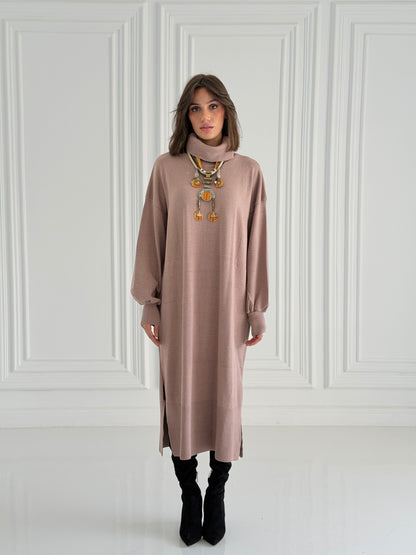 Soft Aura Dress In Nude