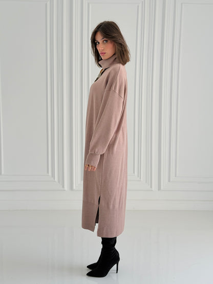 Soft Aura Dress In Nude