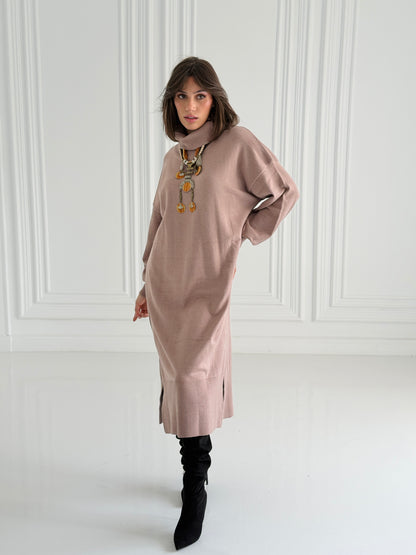 Soft Aura Dress In Nude