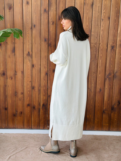 Soft Aura Dress In Off White
