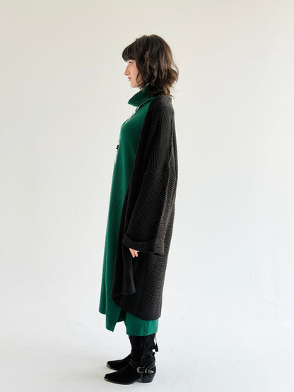 Timeless Knit Cardigan In Black