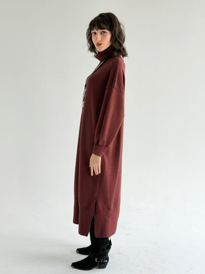 Soft Aura Dress In Brown