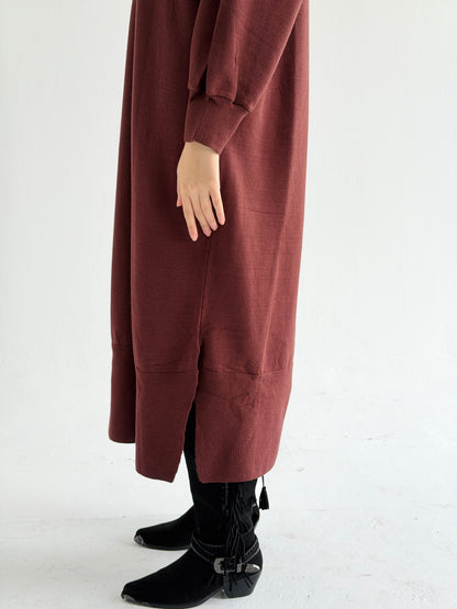 Soft Aura Dress In Brown