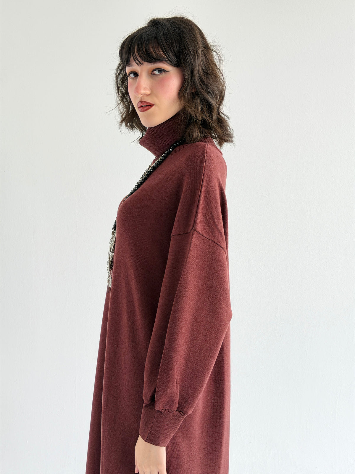 Soft Aura Dress In Brown