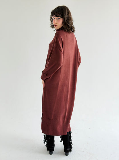 Soft Aura Dress In Brown