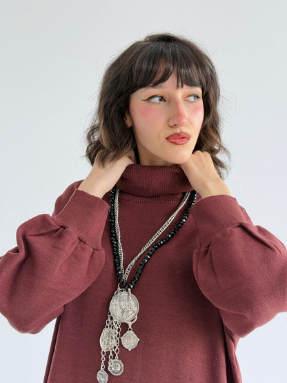 Soft Aura Dress In Brown