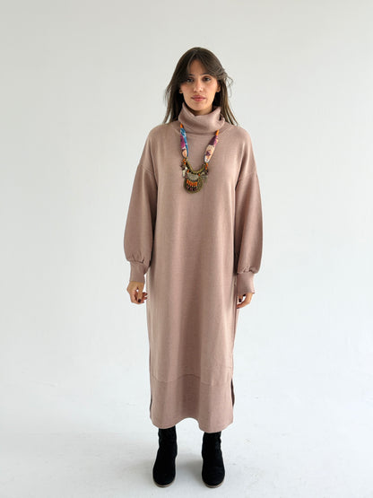 Soft Aura Dress In Cafe