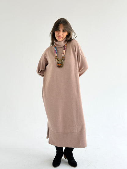 Soft Aura Dress In Cafe