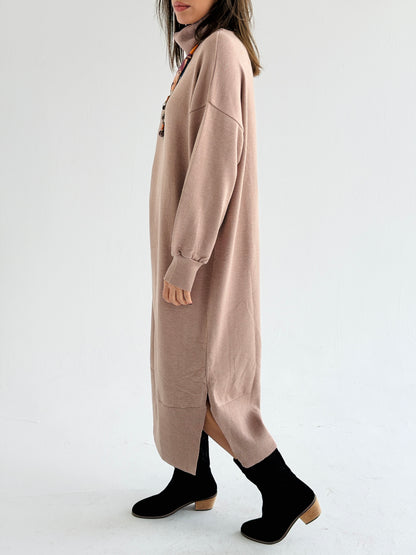 Soft Aura Dress In Cafe