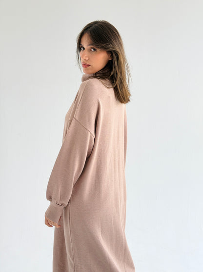 Soft Aura Dress In Cafe