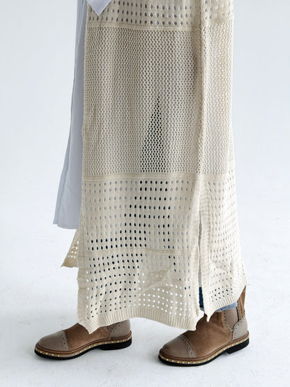 Breeze Light Wool Vest In Beige