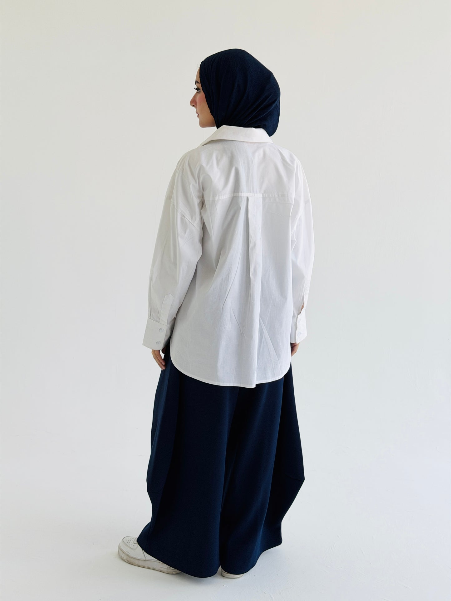 White Poplin Shirt