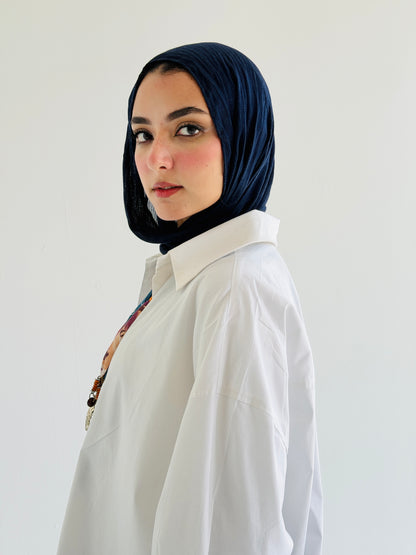White Poplin Shirt