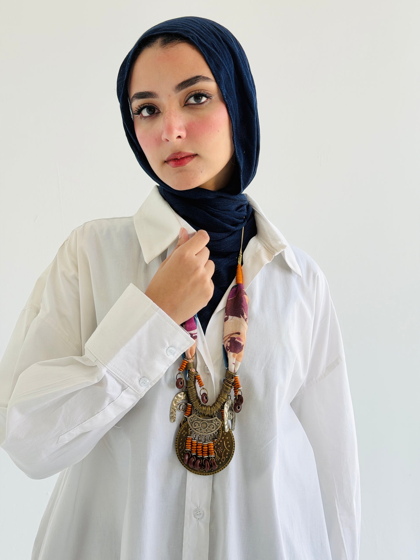 White Poplin Shirt