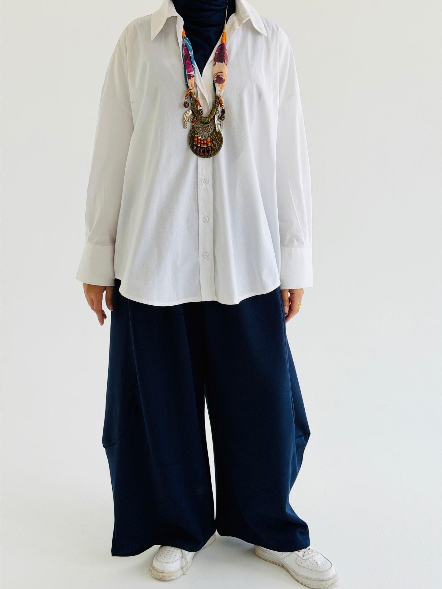 White Poplin Shirt