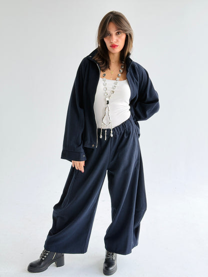 Check Balloon pants In Blue