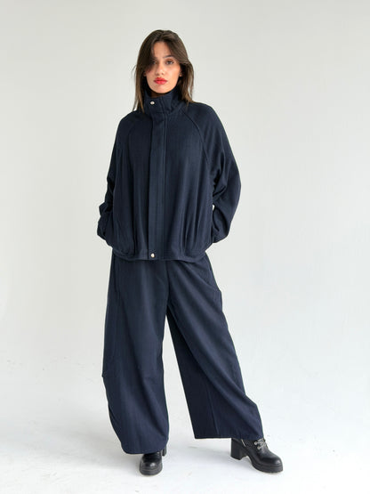 Check Balloon pants In Blue