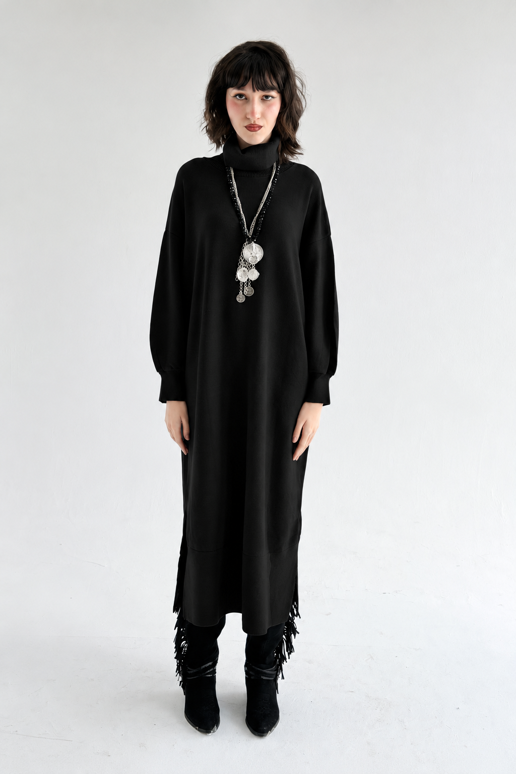 Soft Aura Dress In Black