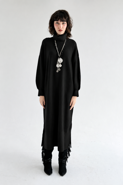 Soft Aura Dress In Black