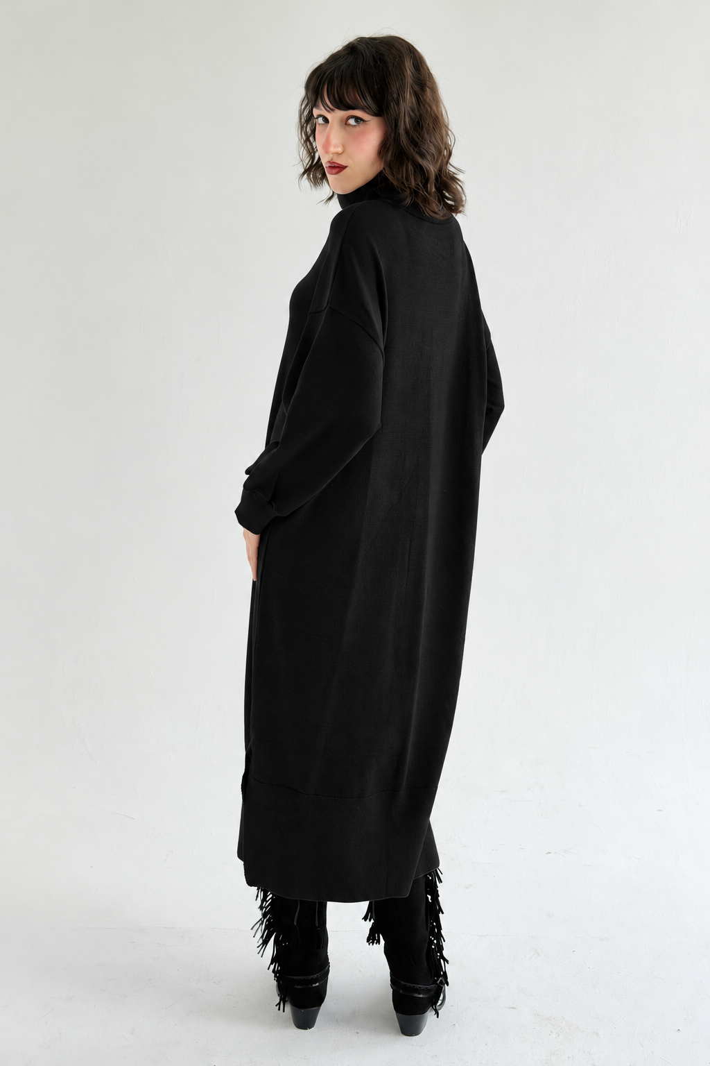 Soft Aura Dress In Black
