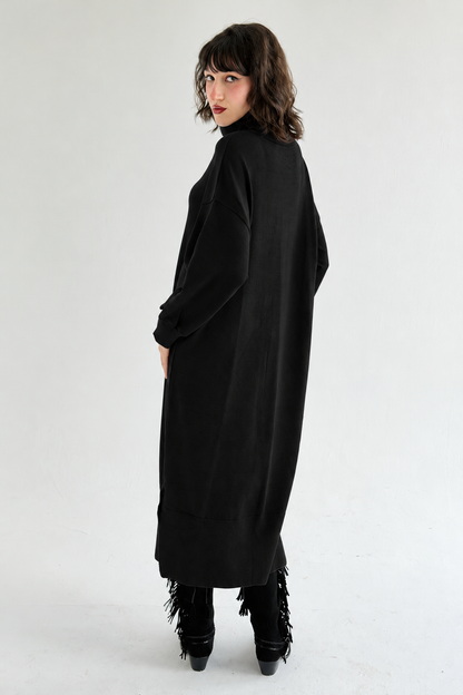Soft Aura Dress In Black