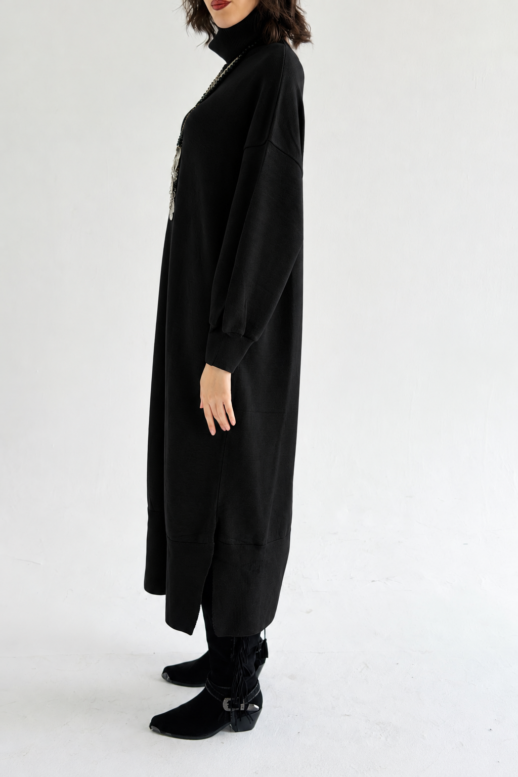 Soft Aura Dress In Black