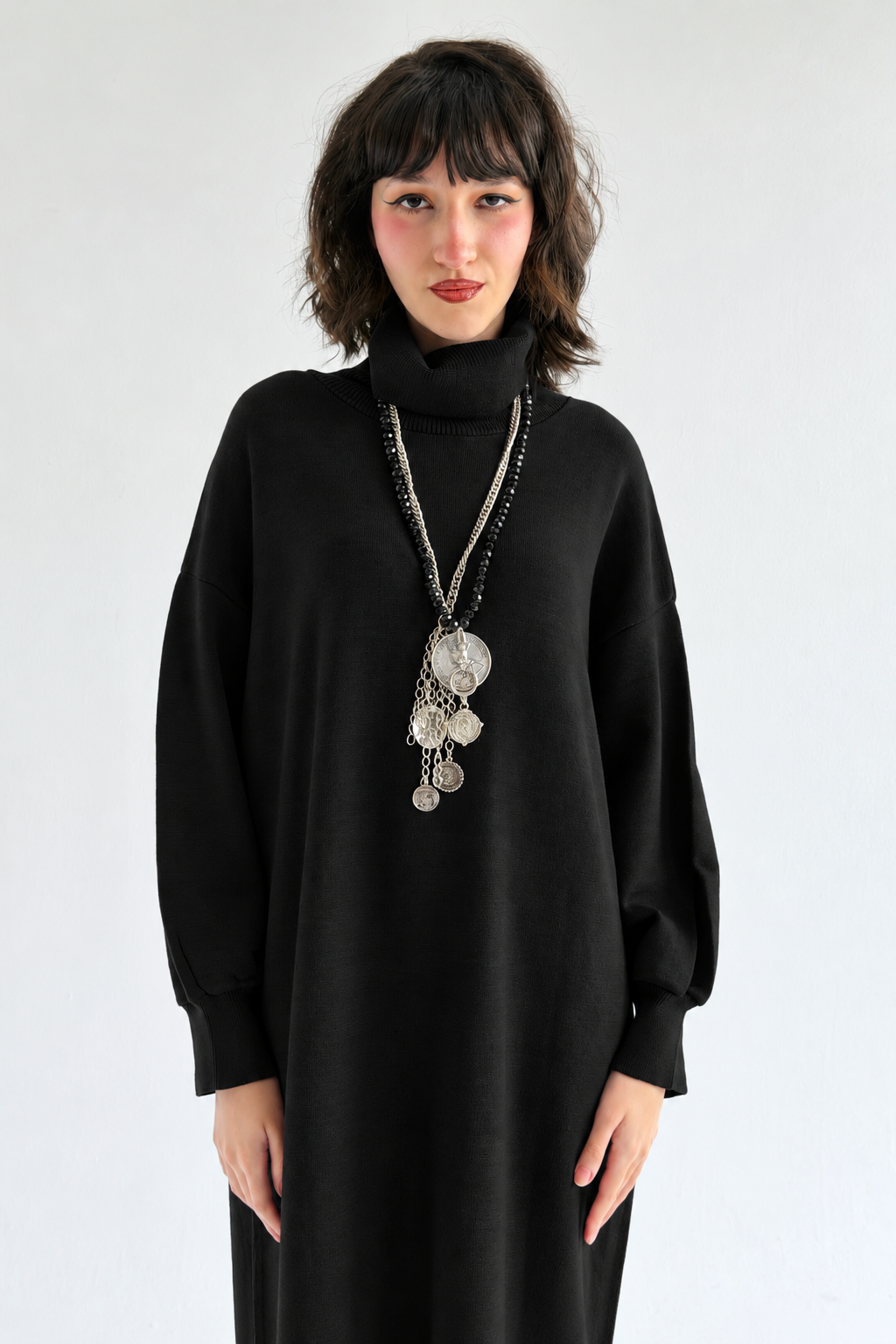 Soft Aura Dress In Black