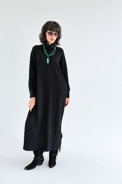 Soft Aura Dress In Black